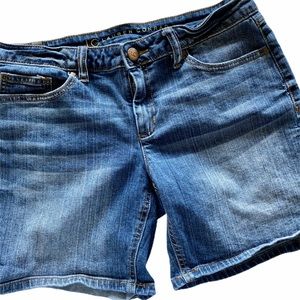 LC Lauren Conrad Blue Jean Shorts Size 8